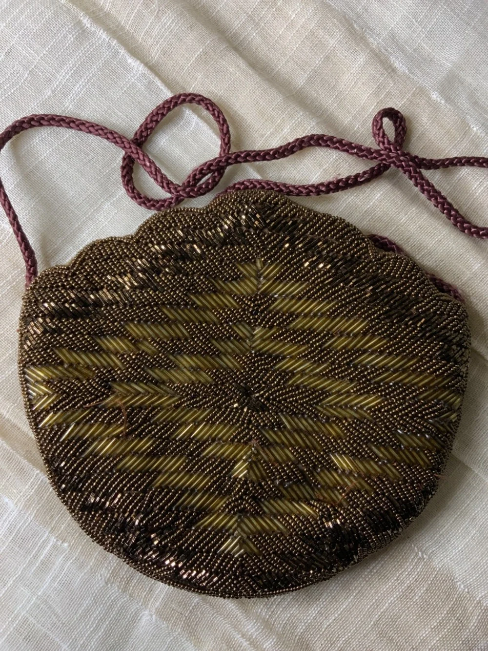 Magrid Vintage Beaded Purse